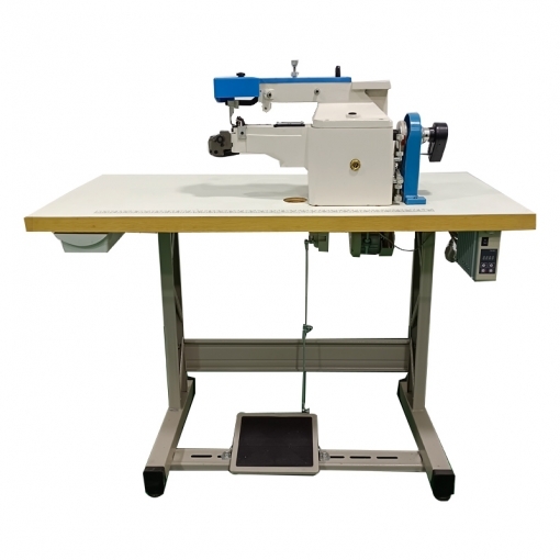 Midsole edge wrapping machine