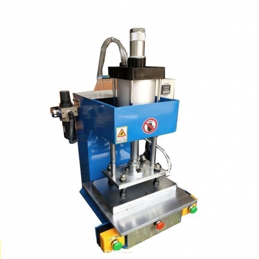 Leather embossing machine