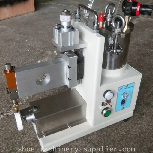 leather edge glue machine