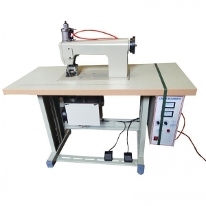 Non woven fabric Ultrasound ultrasonic lace thread-less sewing trimming welding machine