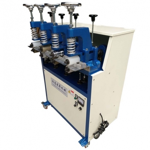 Belt attaching machine