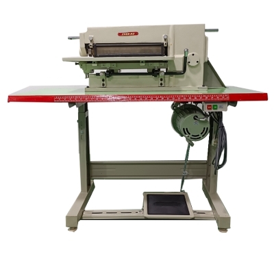 16 inch leather shoulder strap strip slitting cutting machine for handbag