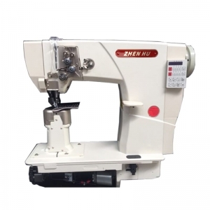 Automatic Computerized digital direct drive single needle postbed roller feeding reverse shoes sewing machine