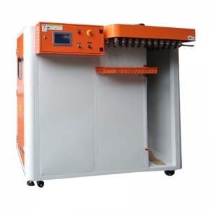 Rotary Leather strap belt edge coloring drying oven machine