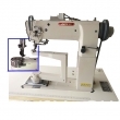 Industrial U arm single needle 360 degree horizontal rotating curved high postbed sewing machine