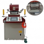 Rotary oil press bronzing machine