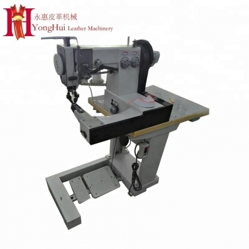 Automatic leather shoe upper pattern forming sewing machine
