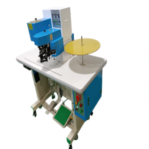 Midsole edge wrapping machine