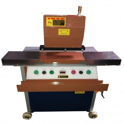 Single head leather belt punching making machine