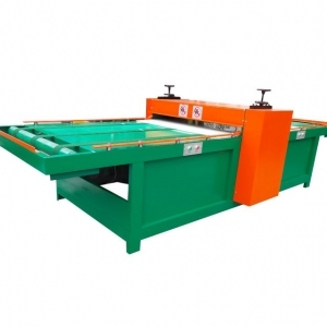 Automatic Leather belt strap cutting making machine