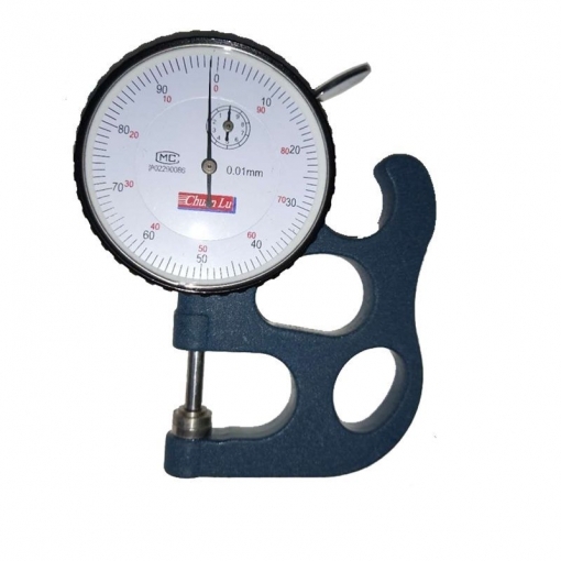 Leather thickness meter