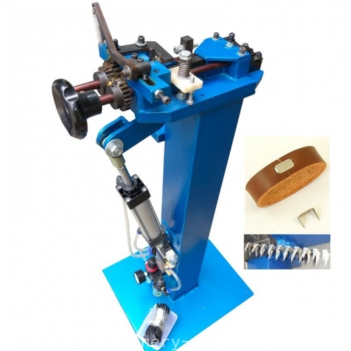 Belt stapple fixing machine