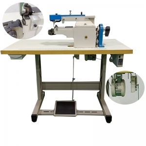 Midsole edge wrapping machine