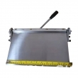 30cm manual creasing folding linear edge folding machine for leather paper