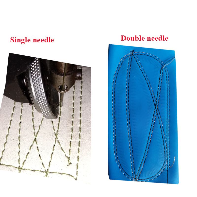 single needle vs double needle